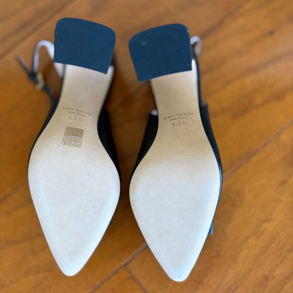 Kate Spade New York Womens Bowdie Slingback Pump SAVE $120.00 - Picture 8 of 11